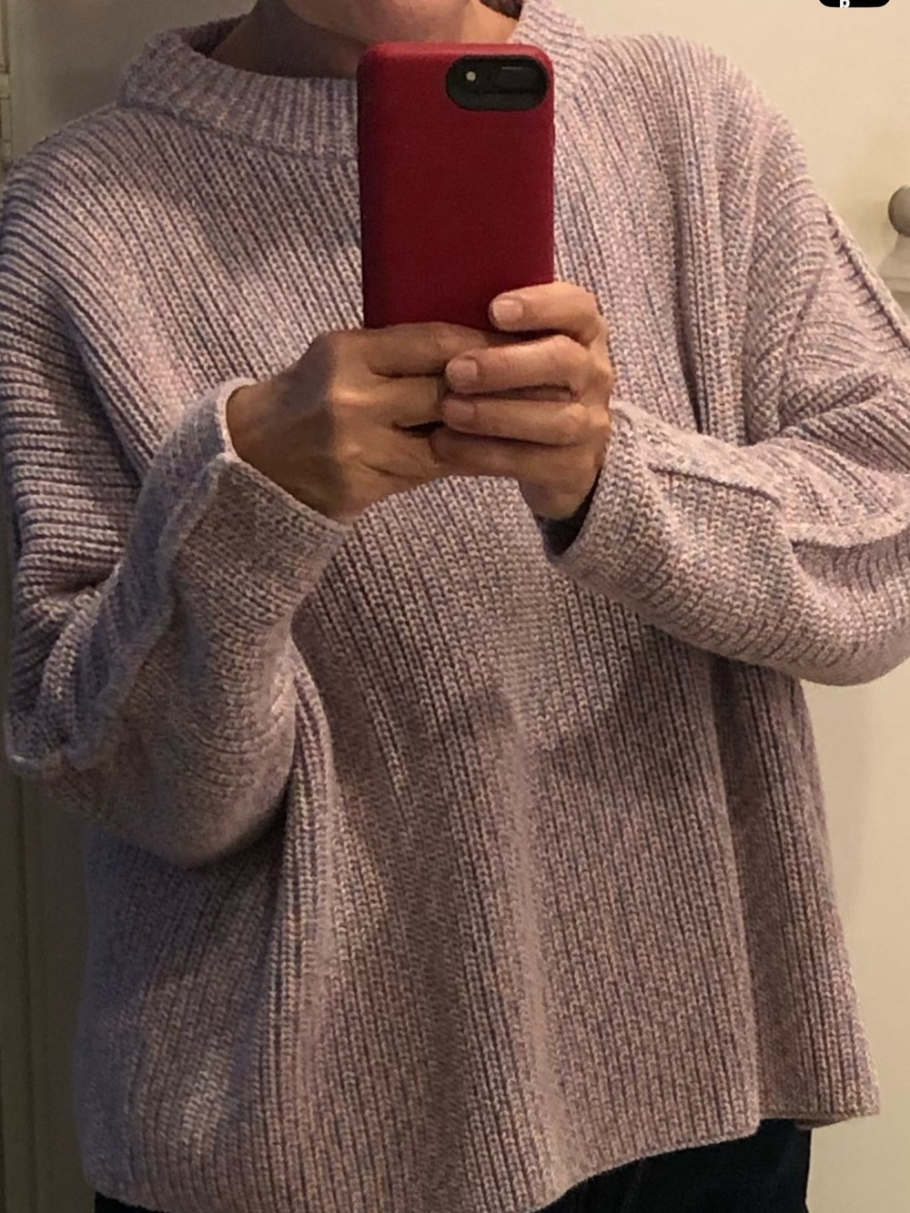 Frank & Eileen Montecito sweater pink and blue marl - Picture 6 of 16
